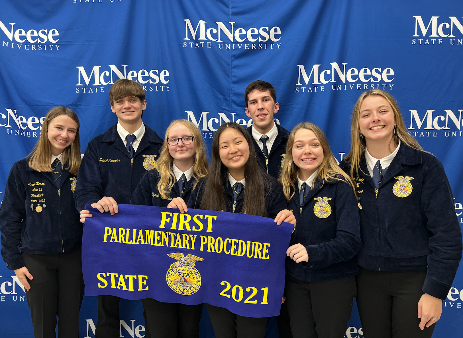 Louisiana FFA members compete in state leadership development events